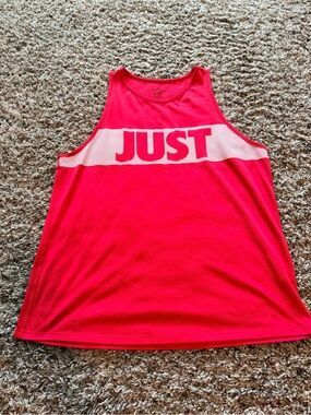 Nike Red Dri-FIT Athletic Tank